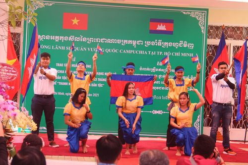 Tổ chức ngày Văn hóa dân tộc của người Khmer tại Tổng lãnh sự quán Campuchia ở TPHCM