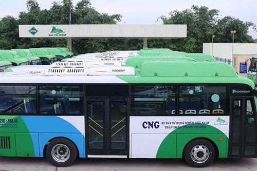 Hà Nội: Mở rộng vùng hoạt động của 2 tuyến buýt sử dụng nhiên liệu sạch