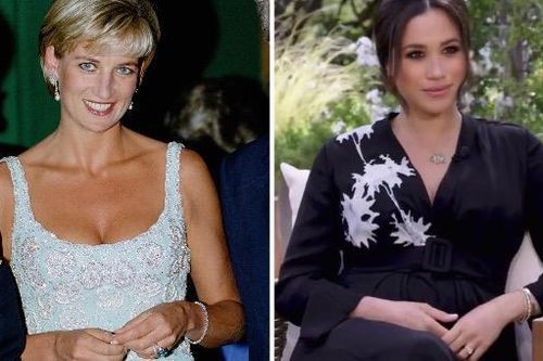 Meghan đeo lắc tay kim cương tưởng nhớ mẹ chồng - Công nương Diana