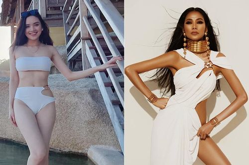 'Người đẹp Khả ái' Tố Như sexy với bikini, Hoàng Thùy diện váy cắt xẻ táo bạo 'bỏng mắt'