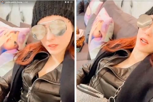 Trương Bá Chi lần đầu tiết lộ gương mặt chính diện của cậu con trai thứ 3, đường nét lại giống hệt người này?
