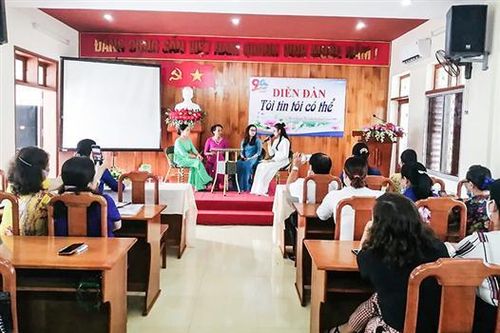 Góp phần xây dựng môi trường an toàn cho phụ nữ, trẻ em