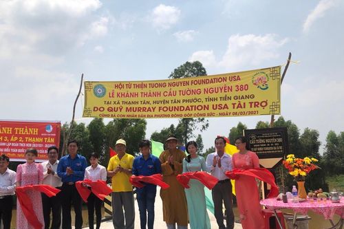 Hội Từ thiện Tường Nguyên khánh thành 3 cầu nông thôn tại Long An, Tiền Giang
