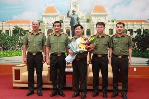 Thứ trưởng Nguyễn Văn Sơn làm việc tại Công an TPHCM