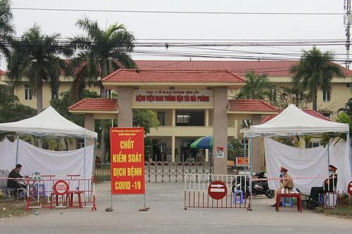 Dỡ bỏ phong tỏa Bệnh viện Giao thông Vận tải Hải Phòng từ 9/3