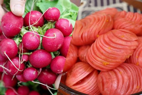 Cách muối củ cải đỏ giòn vị chua ngọt