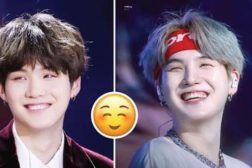 Suga BTS 'đốn tim' fan với những lần cười tít mắt