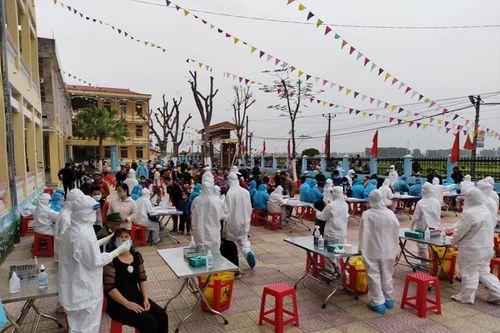 Hải Dương tiếp tục xét nghiệm SARS-CoV-2 toàn TP Chí Linh