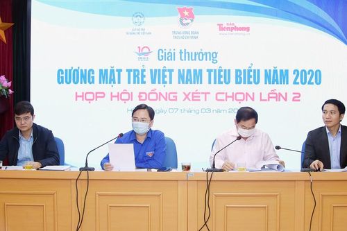 Công bố 10 'Gương mặt trẻ Việt Nam tiêu biểu' năm 2020