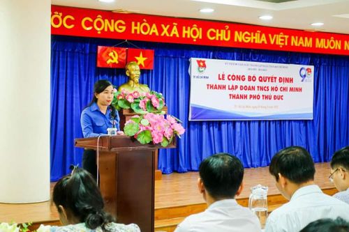 Ra mắt Ban Chấp hành Thành Đoàn Thủ Đức