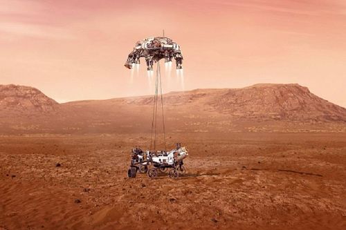 NASA công bố hình ảnh 'hạ cánh xuống sao Hỏa'