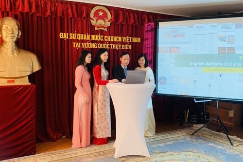 Đại sứ quán Việt Nam tại Thụy Điển khai trương trang web tiếng Anh cho các doanh nghiệp Bắc Âu