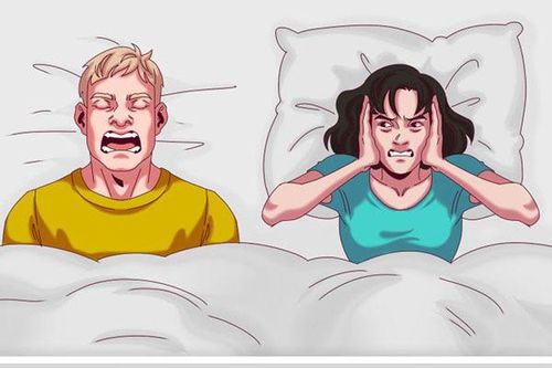 Bảy rắc rối của các cặp vợ chồng khi chung giường