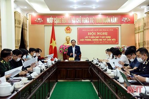 ĐBQH Hà Tĩnh: Nên bổ sung bố trí nguồn ngân sách cho việc phòng, chống ma túy và cai nghiện tại địa phương