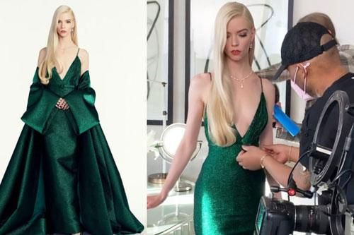 'Nàng thơ Hollywood' Anya Taylor-Joy vượt mặt Nicole Kidman tại Quả cầu vàng với vẻ đẹp nữ thần đầy gợi cảm
