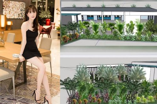 Ngọc Trinh phủ xanh ngôi biệt thự hơn 55 tỷ đồng để tránh bị hàng xóm 'dòm ngó'