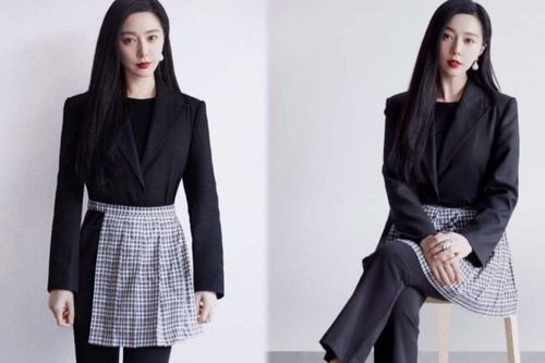 Phạm Băng Băng quấn 'tạp dề' nhăn nhúm đi show thời trang mà vẫn sang chảnh