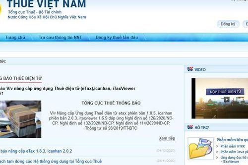 Tổng cục Thuế hỗ trợ quyết toán thuế bằng phương thức điện tử