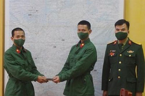 Chiến sĩ mới không tham của rơi
