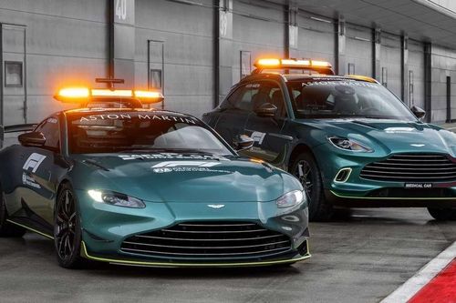 Aston Martin làm xe an toàn và y tế cho đường đua F1