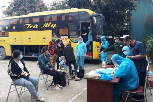 Đã có kết quả xét nghiệm 57 người trên xe khách đưa người Trung Quốc vượt biên