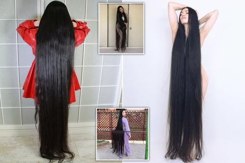 'Rapunzel Nhật Bản' không cắt tóc trong 15 năm