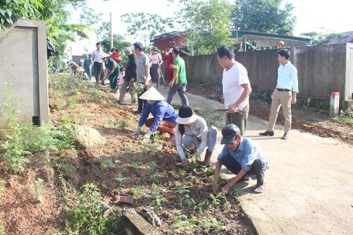 Giáo dân Hùng Sơn đoàn kết xây dựng thôn mới kiểu mẫu