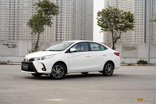 Cận cảnh Toyota Vios 2021 phiên bản E CVT, giá 550 triệu đồng tại Việt Nam
