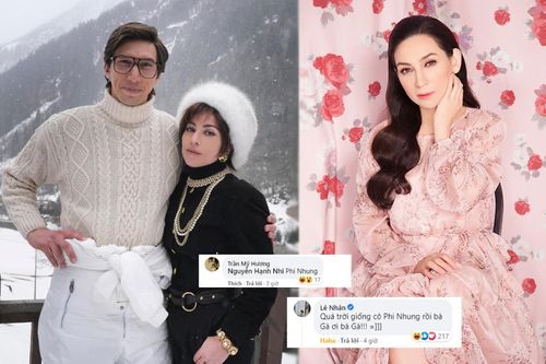 Hậu trường phim House of Gucci, fan Việt réo gọi Phi Nhung khi thấy tạo hình Lady Gaga