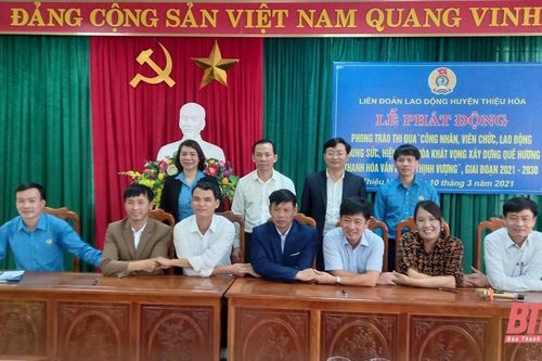 Huyện Thiệu Hóa chung sức, hiện thực hóa khát vọng xây dựng quê hương Thanh Hóa văn minh, thịnh vượng