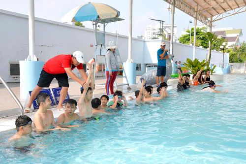 An Giang phát triển phong trào bơi lội
