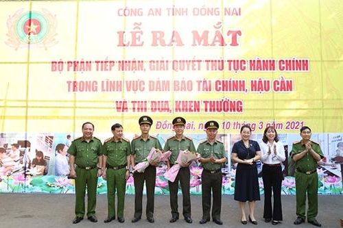 Công an Đồng Nai ra mắt bộ phận tiếp nhận, giải quyết thủ tục hành chính