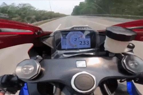 Xác minh clip xe máy chạy 299 km/h trên Đại lộ Thăng Long