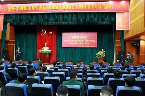 Học viện Kỹ thuật Quân sự tổ chức Hội thi Phương pháp giảng dạy năm học 2020-2021