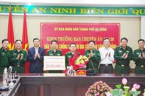 UBND thành phố Đà Nẵng khen thưởng Ban chuyên án A2-1120