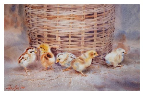 Triển lãm màu nước quốc tế 'Nghệ thuật và Hòa bình'