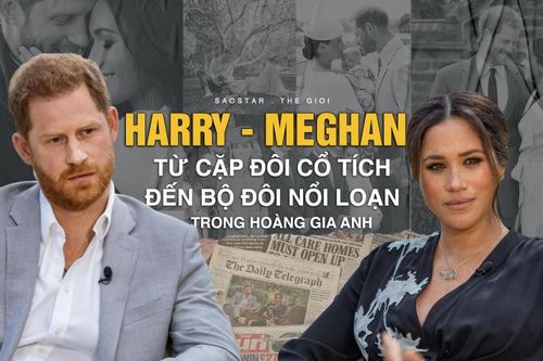 Harry và Meghan: Từ 'cặp đôi cổ tích' đến 'bộ đôi nổi loạn' trong Hoàng gia Anh