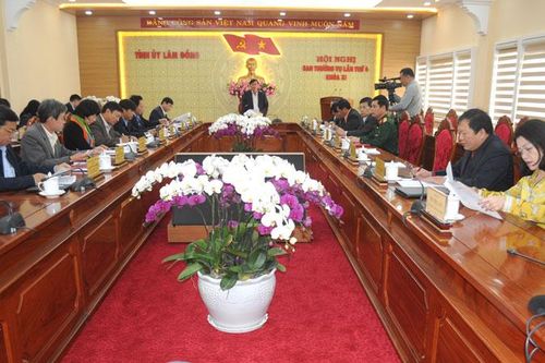Hội nghị Ban Thường vụ Tỉnh ủy lần thứ 6