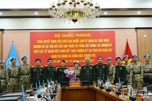 Tự hào trình độ, năng lực sĩ quan Việt Nam tại LHQ