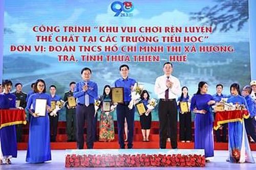 Tuyên dương 35 công trình tiêu biểu mừng 90 năm Ngày thành lập Đoàn