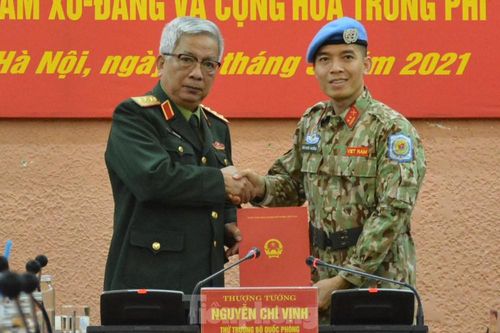 Chủ tịch nước cử thêm sĩ quan Việt Nam tới Liên hợp quốc