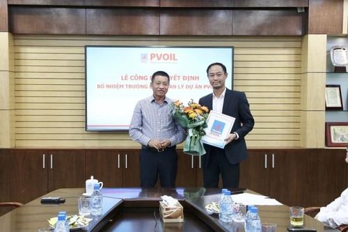 Bổ nhiệm Trưởng ban Quản lý Dự án PVOIL