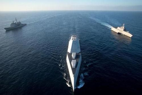 Mỹ trang bị lại vũ khí cho Zumwalt