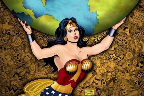 Cựu nghệ sĩ DC trở thành triệu phú nhờ việc bán tranh Wonder Woman
