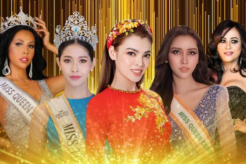 Trân Đài và đại diện Thái Lan sáng nhất dàn châu Á, fan kì vọng lọt Top 3 Miss International Queen
