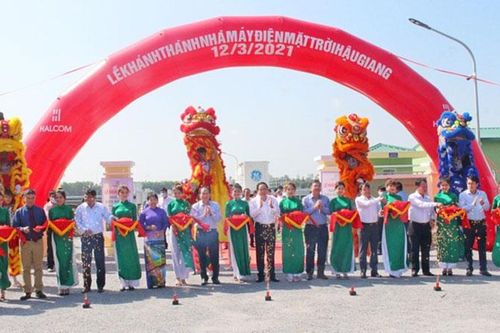 Hậu Giang đã có nhà máy điện mặt trời đầu tiên