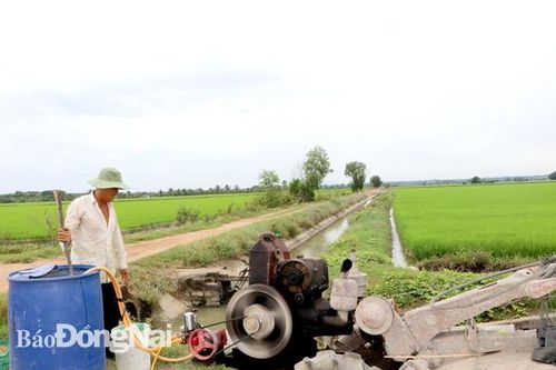 Báo động khai thác nước ngầm trong mùa hạn