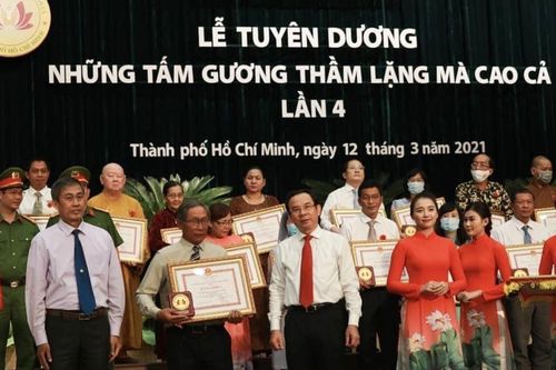 TP.HCM tuyên dương 129 tập thể và cá nhân thầm lặng mà cao cả