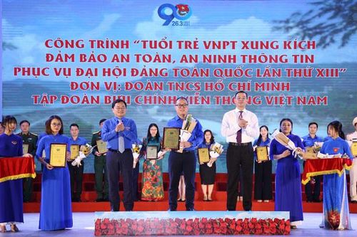 Tuyên dương 35 công trình thanh niên tiêu biểu