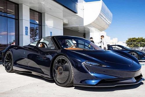 Hình ảnh đầu tiên của 'độc bản' McLaren Speedtail Hermès lộ diện